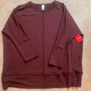 Spanx plt dolman sweatshirt tunic